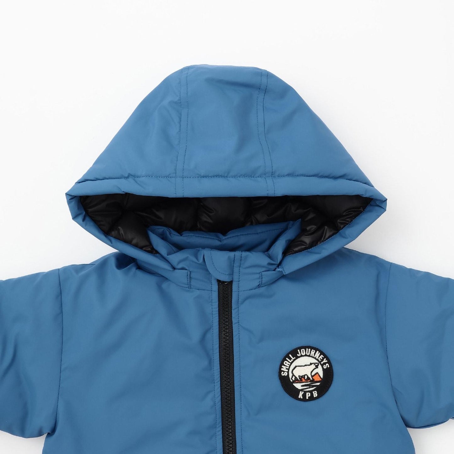 レアテック中綿夾克（袖口條紋羅紋）