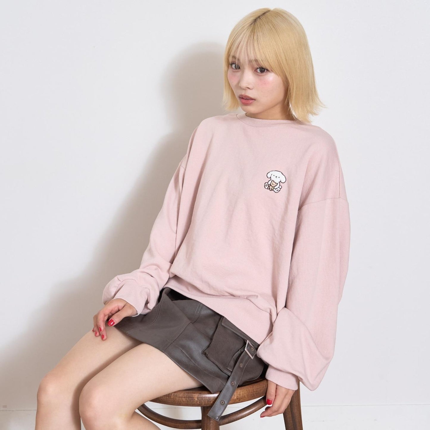 【GOODPRICE】休閒卡通基礎款衛衣