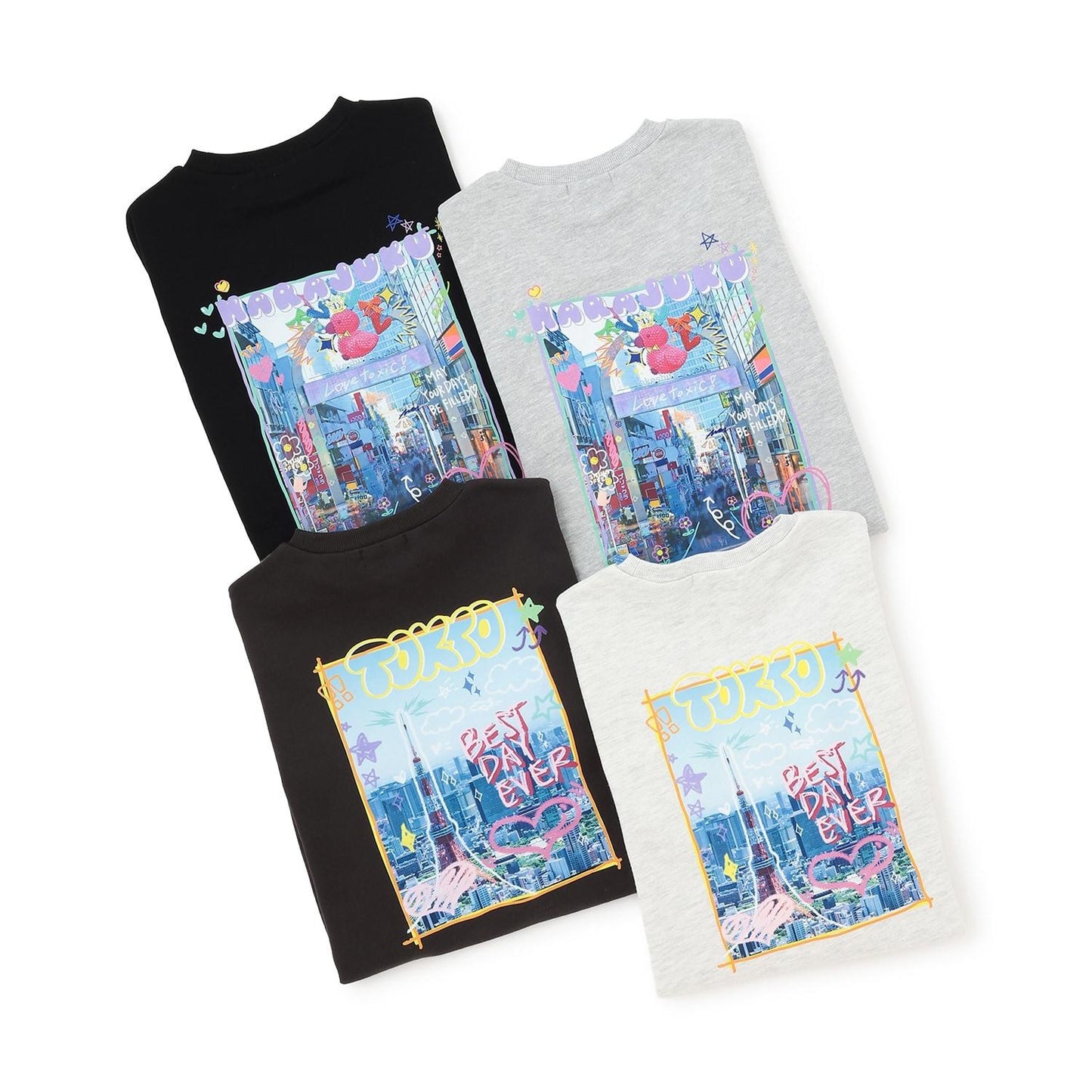 背面印花連衣裙