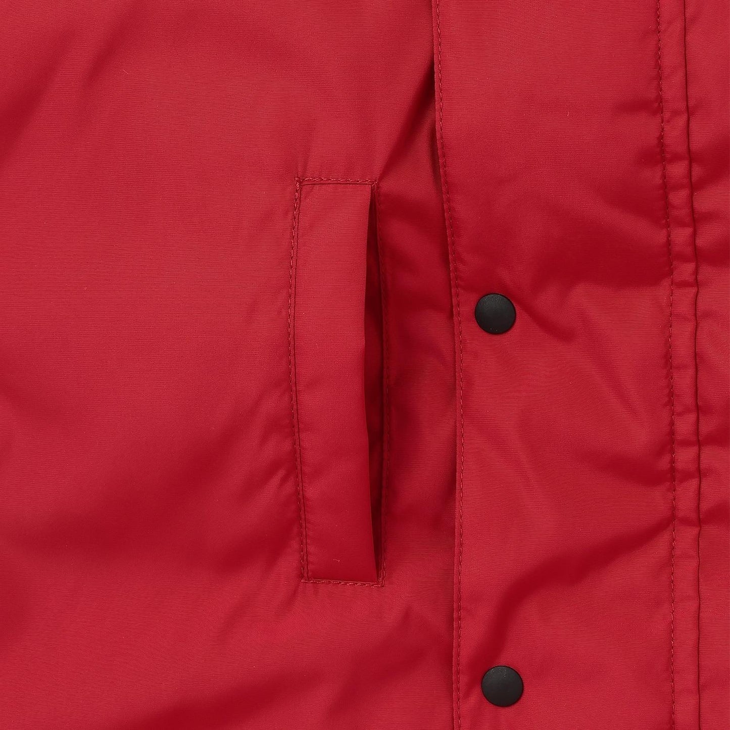 稀有科技中棉夾克（暗釦門襟・翻蓋口袋）