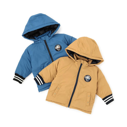 レアテック中綿夾克（袖口條紋羅紋）