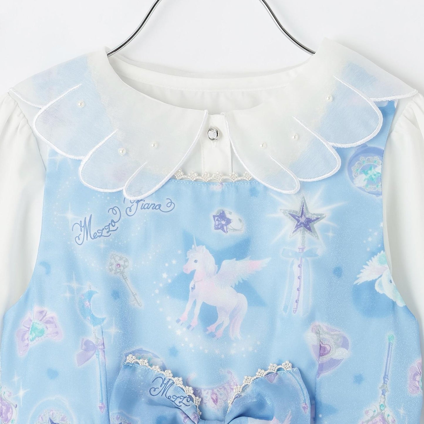 魔法圖案連衣裙&襯衫套裝