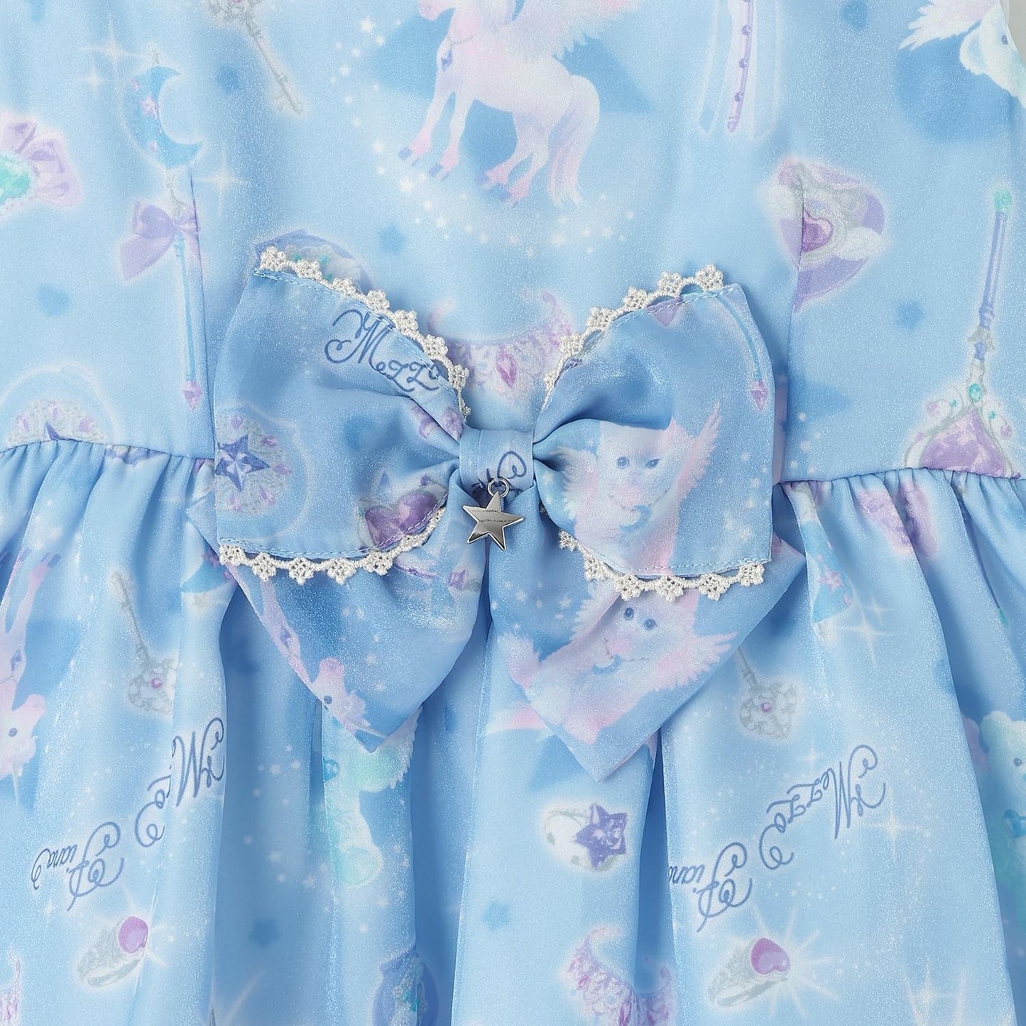 魔法圖案連衣裙&襯衫套裝