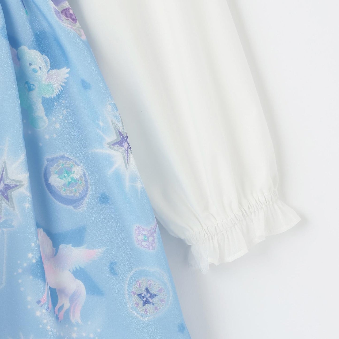 魔法圖案連衣裙&襯衫套裝