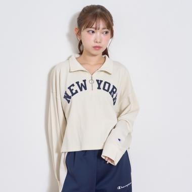 【Champion】半拉鍊套頭衫