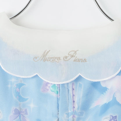 魔法圖案連衣裙&襯衫套裝