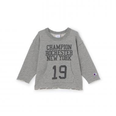 【champion】數字印花口袋衛衣（尺碼：100~150）