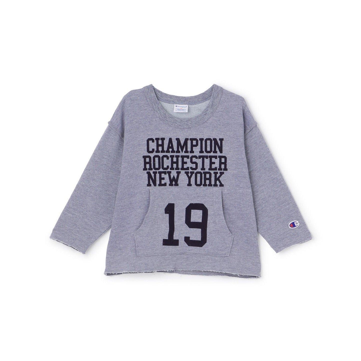 【champion】數字印花口袋衛衣（尺碼：100~150）