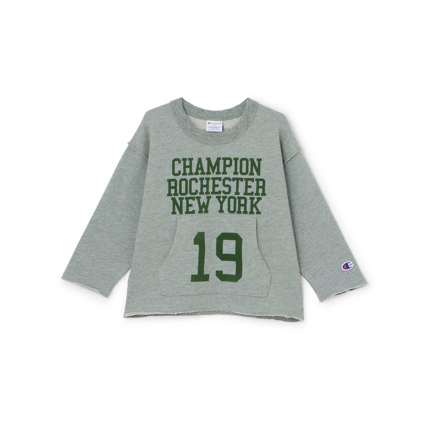 【champion】數字印花口袋衛衣（尺碼：100~150）