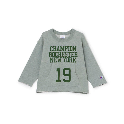 【champion】數字印花口袋衛衣（尺碼：100~150）