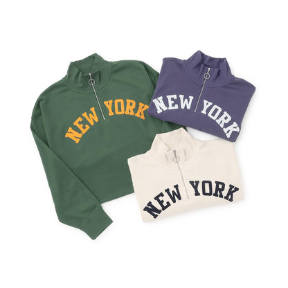 【Champion】半拉鍊套頭衫