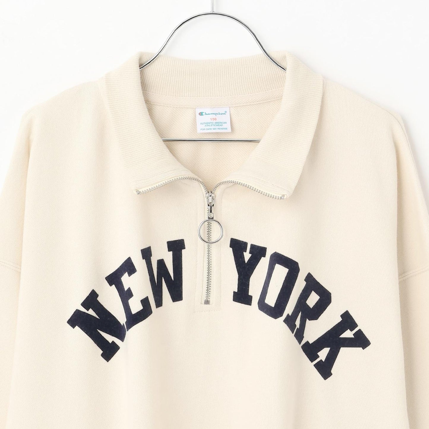 【Champion】半拉鍊套頭衫