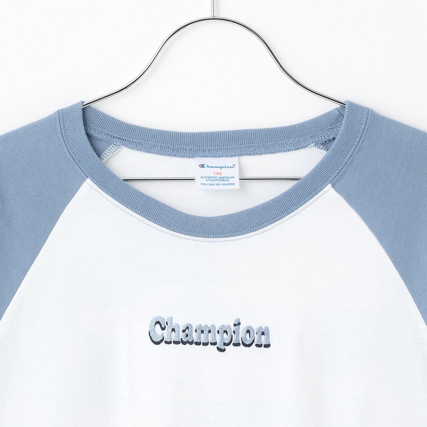 【Champion】【純棉100%】插肩長袖T恤