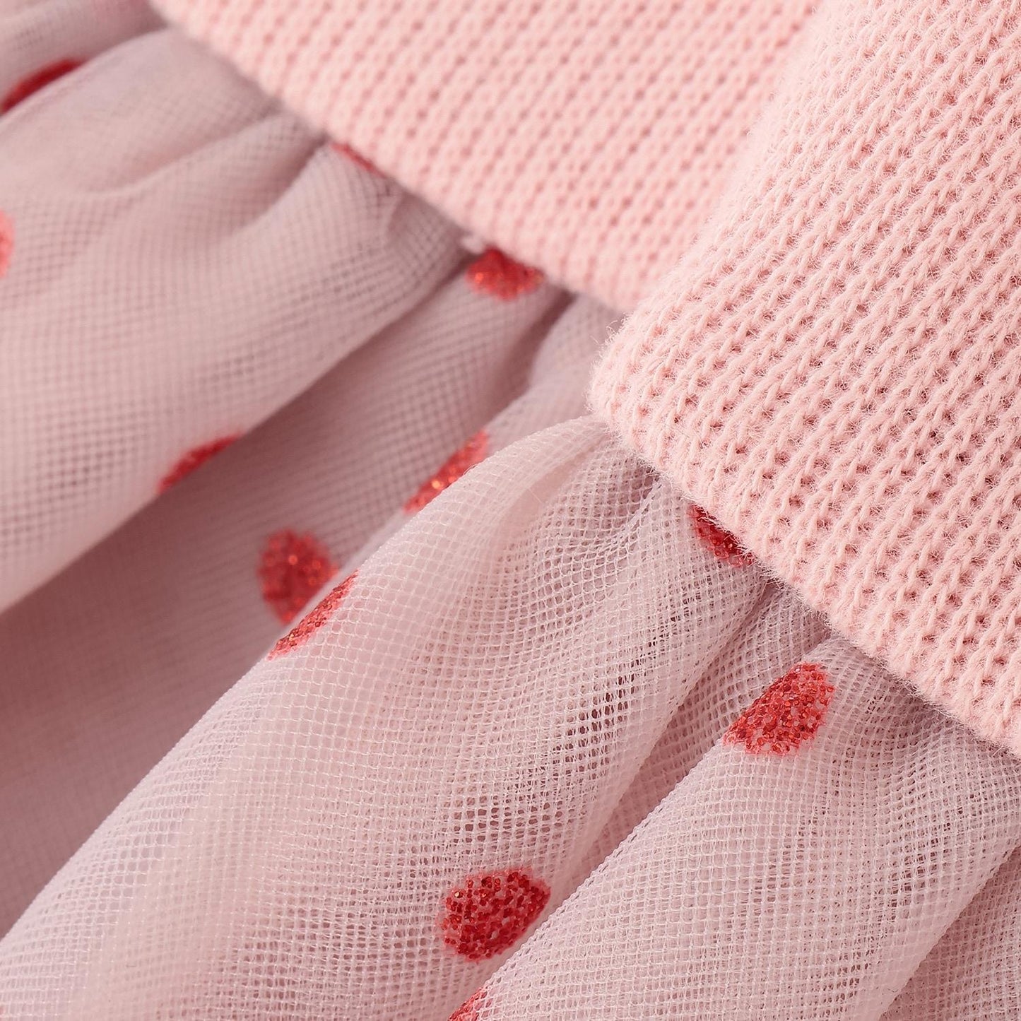 亮片波點嬰兒連體衣