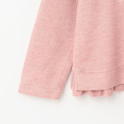 十字刺繡羅紋雙面衛衣