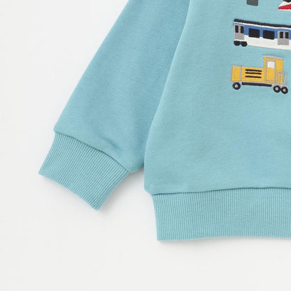 電車貼布繡衛衣