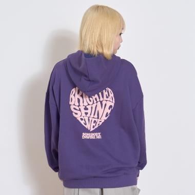 【秒可愛上衣】【LTXC】立體愛心寬鬆連帽衛衣