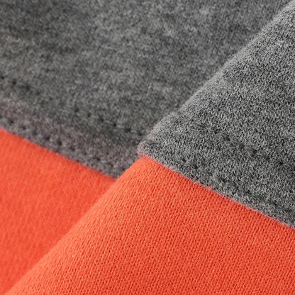 袖部條紋拼色衛衣