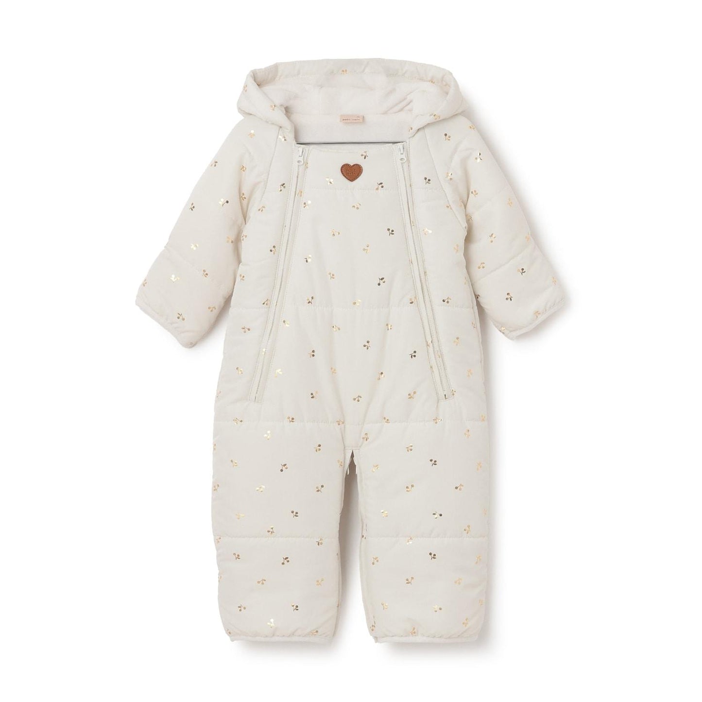 櫻桃全印花2WAY連體衣