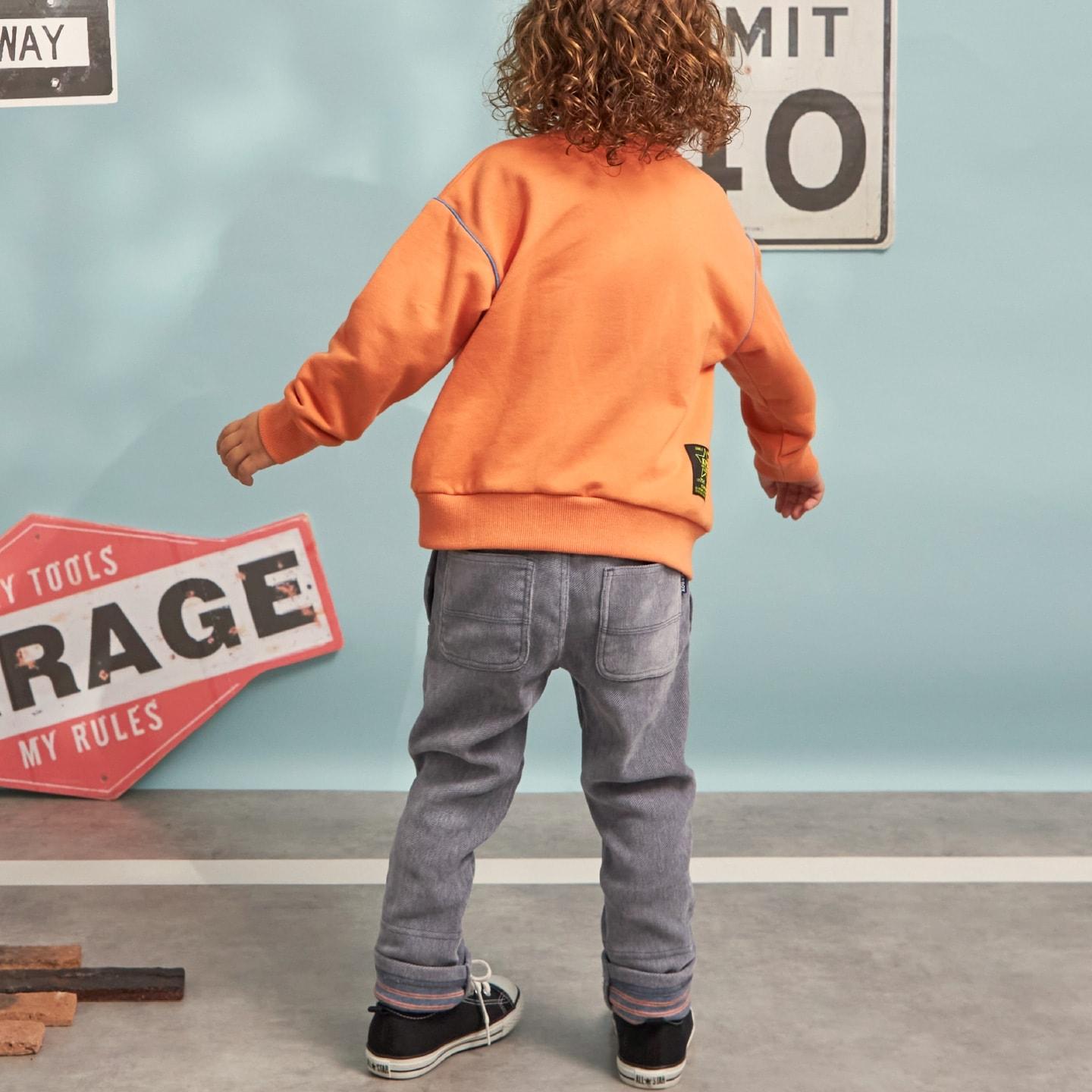 電車貼布繡衛衣