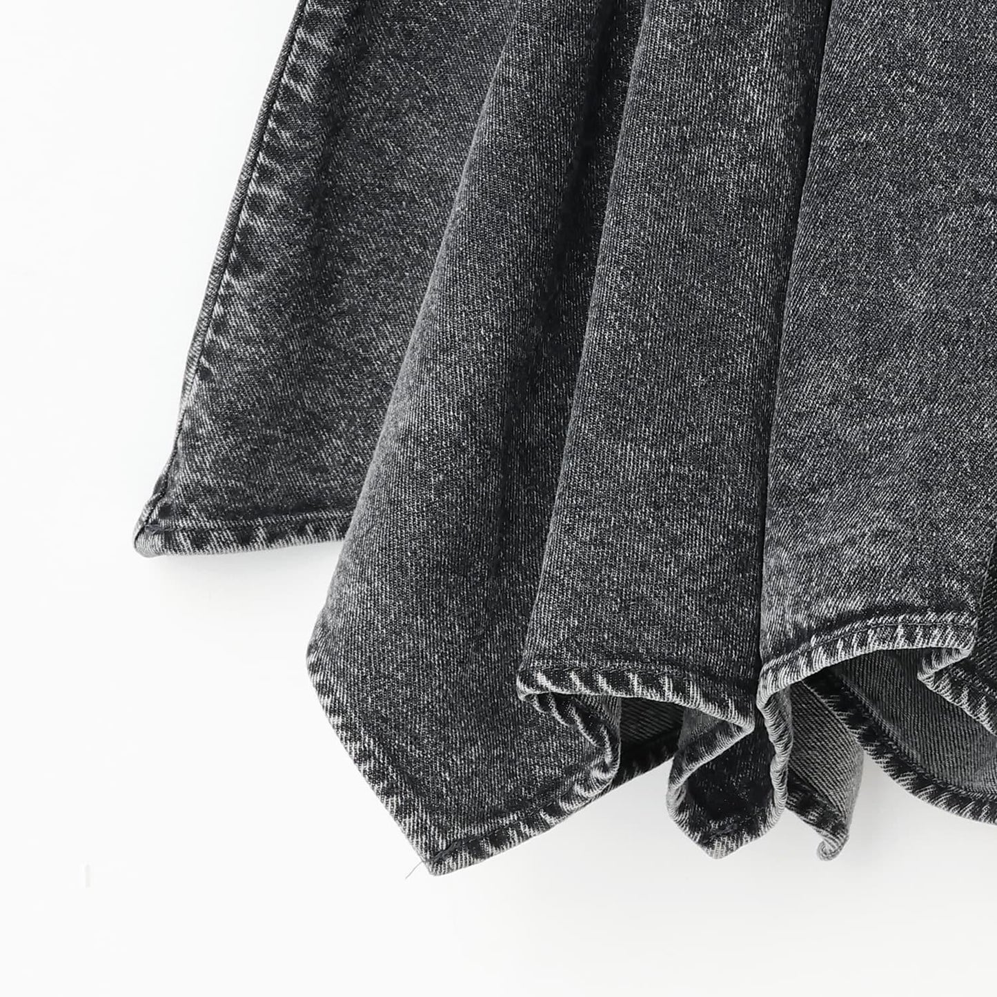 【LTXC】腰帶式牛仔裙褲