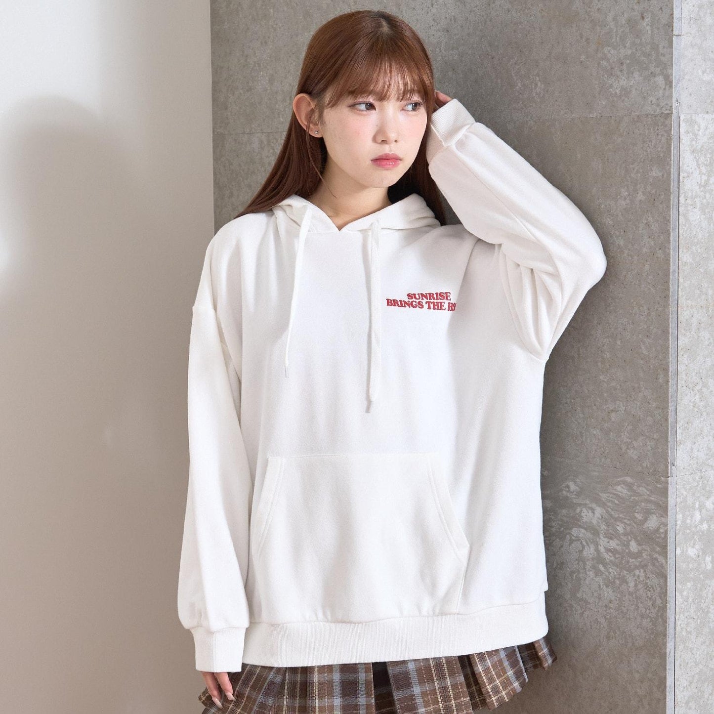 【秒可愛上衣】【LTXC】立體愛心寬鬆連帽衛衣