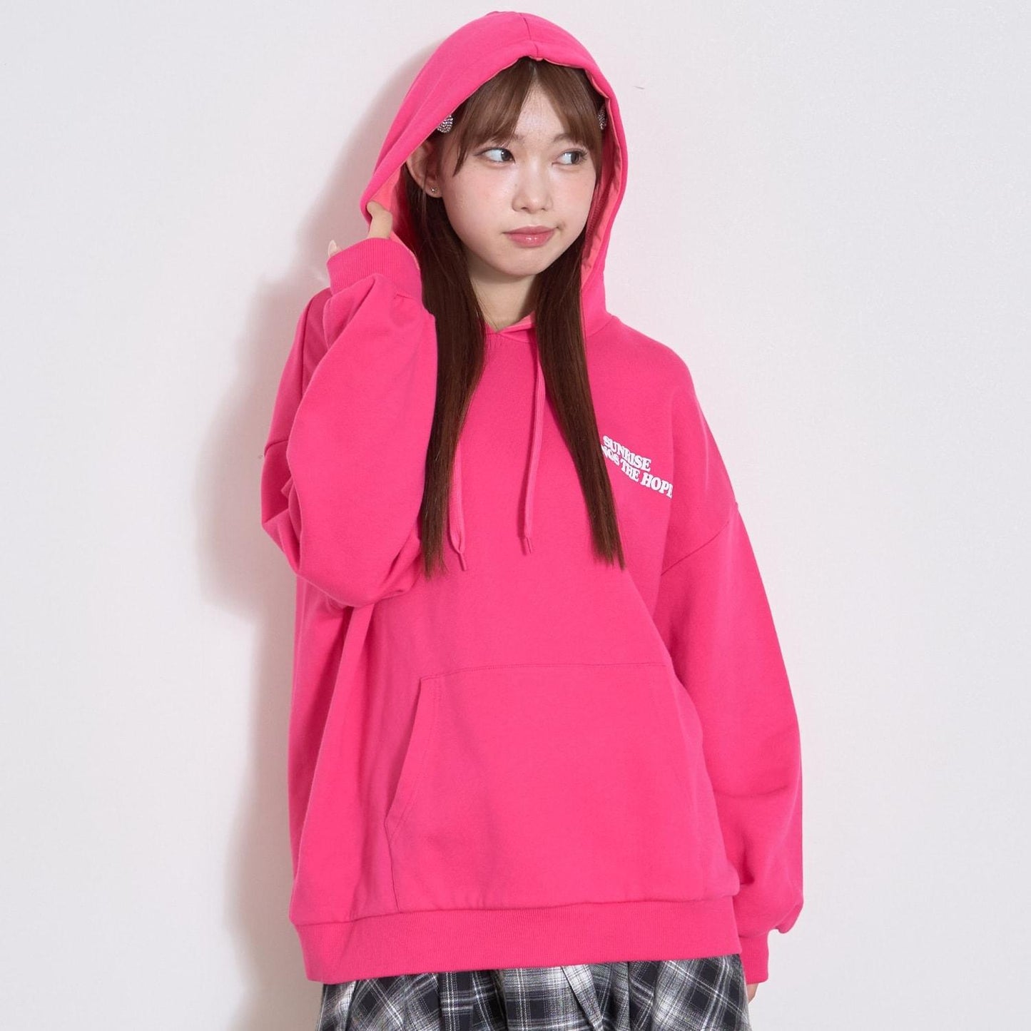 【秒可愛上衣】【LTXC】立體愛心寬鬆連帽衛衣