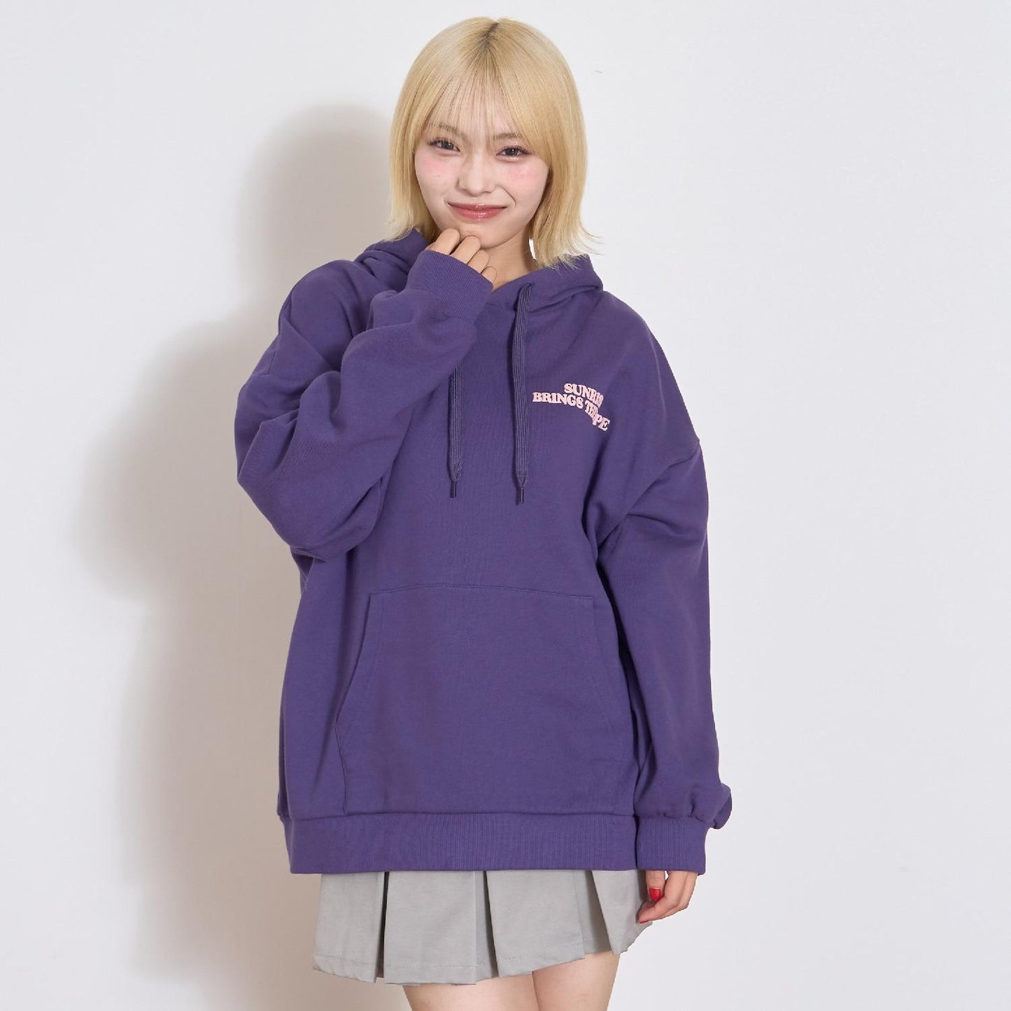 【秒可愛上衣】【LTXC】立體愛心寬鬆連帽衛衣