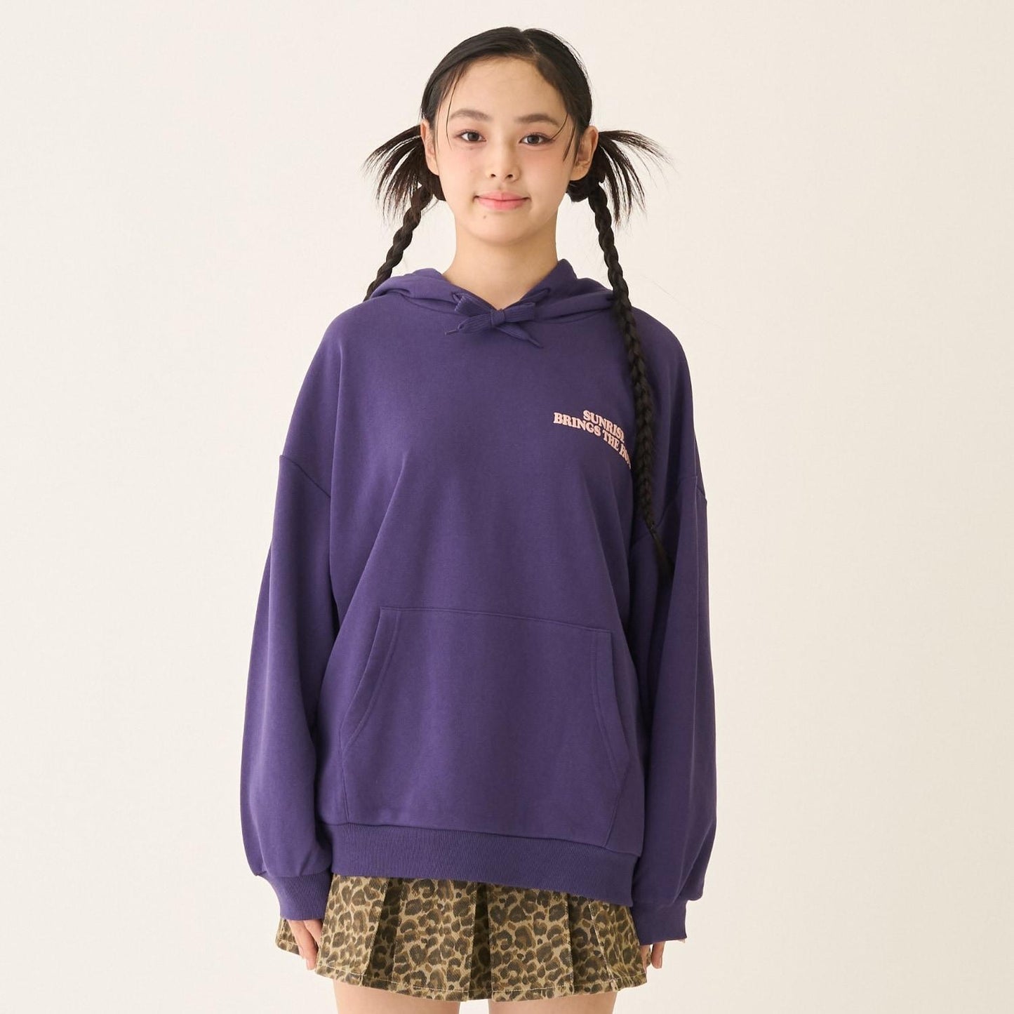 【秒可愛上衣】【LTXC】立體愛心寬鬆連帽衛衣