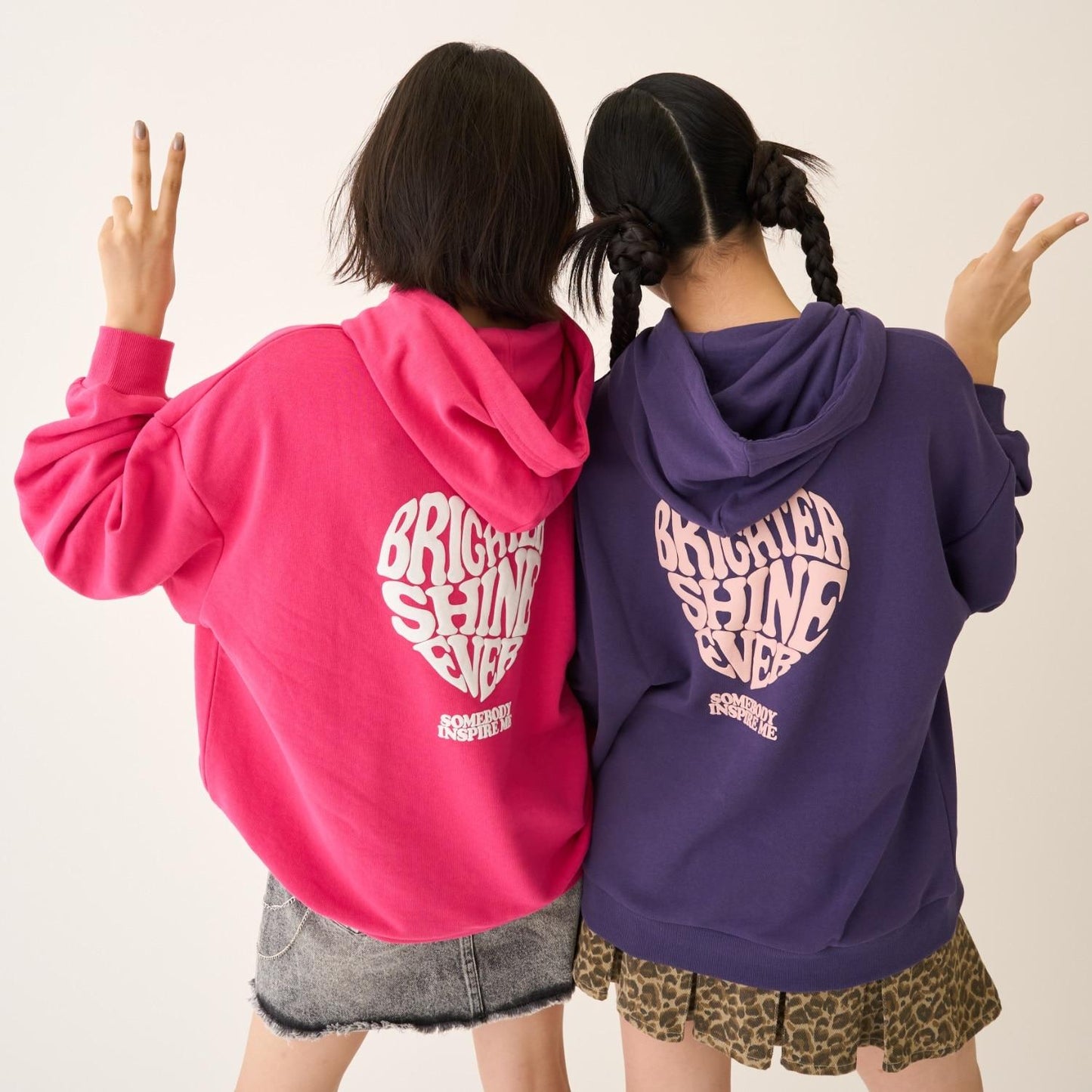 【秒可愛上衣】【LTXC】立體愛心寬鬆連帽衛衣