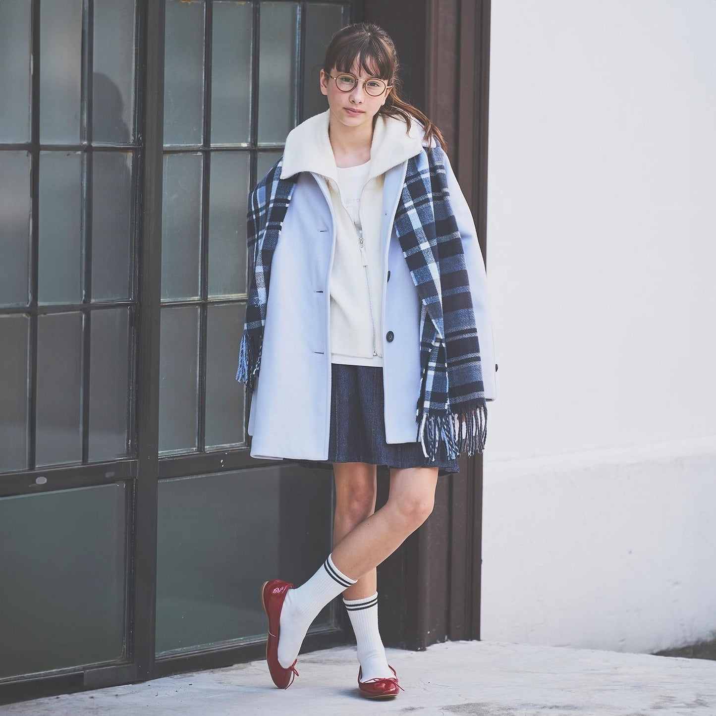 【130cm可選】【3WAY】可拆卸內膽單排扣大衣