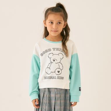 熊系列加絨套頭衫