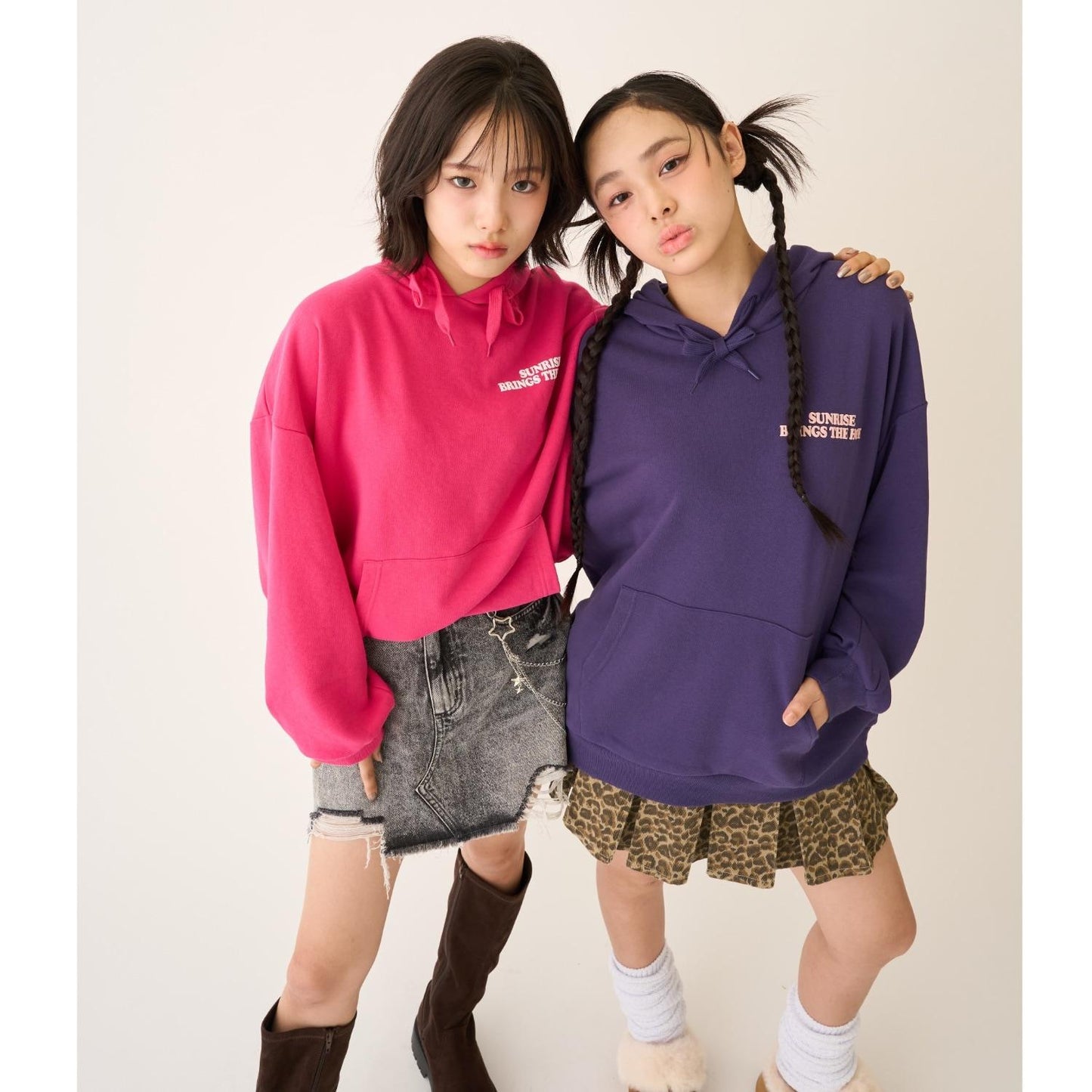 【秒可愛上衣】【LTXC】立體愛心寬鬆連帽衛衣