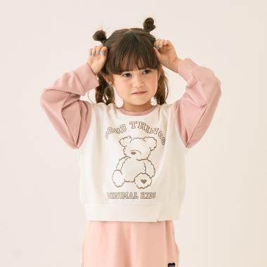 熊系列加絨套頭衫