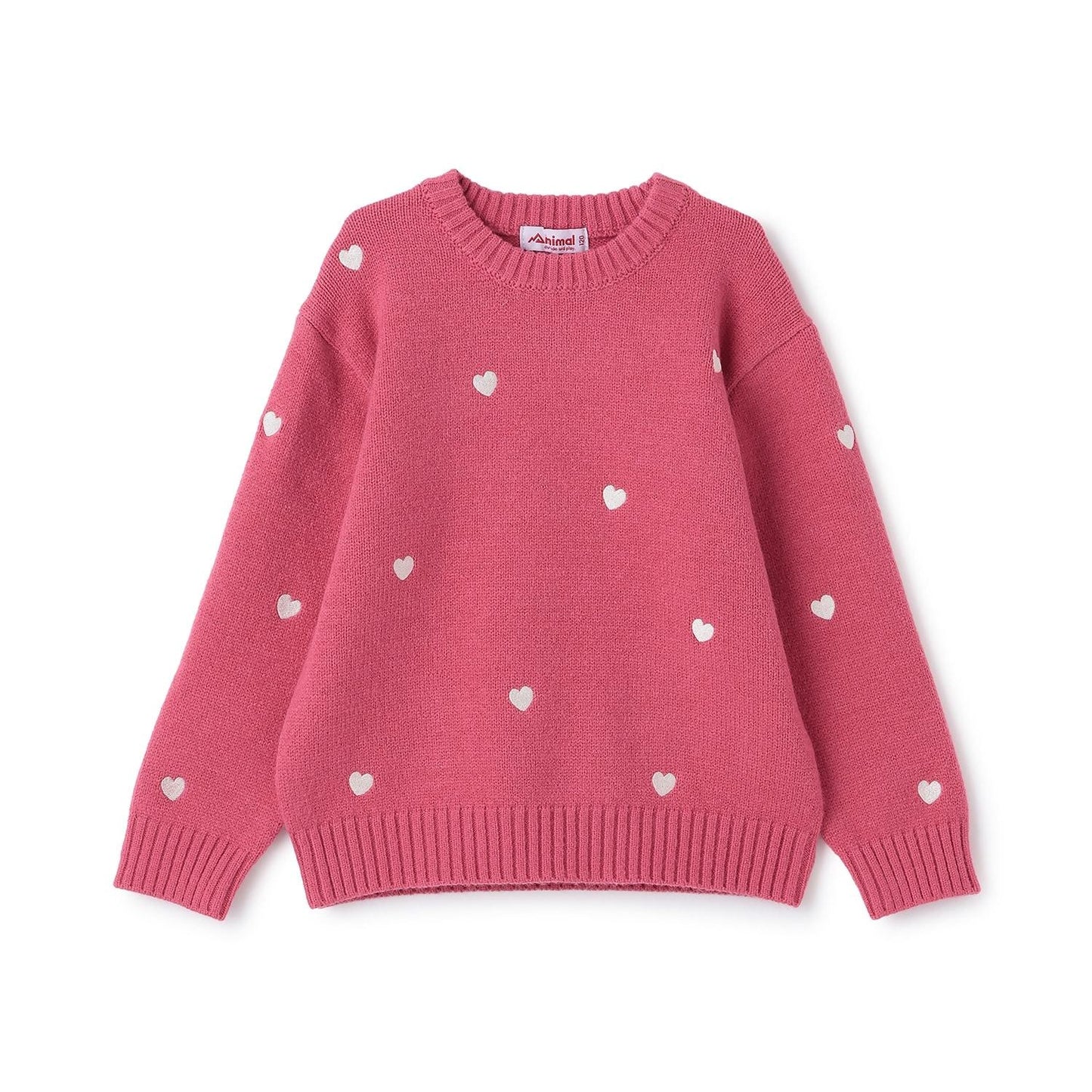 愛心刺繡針織衫