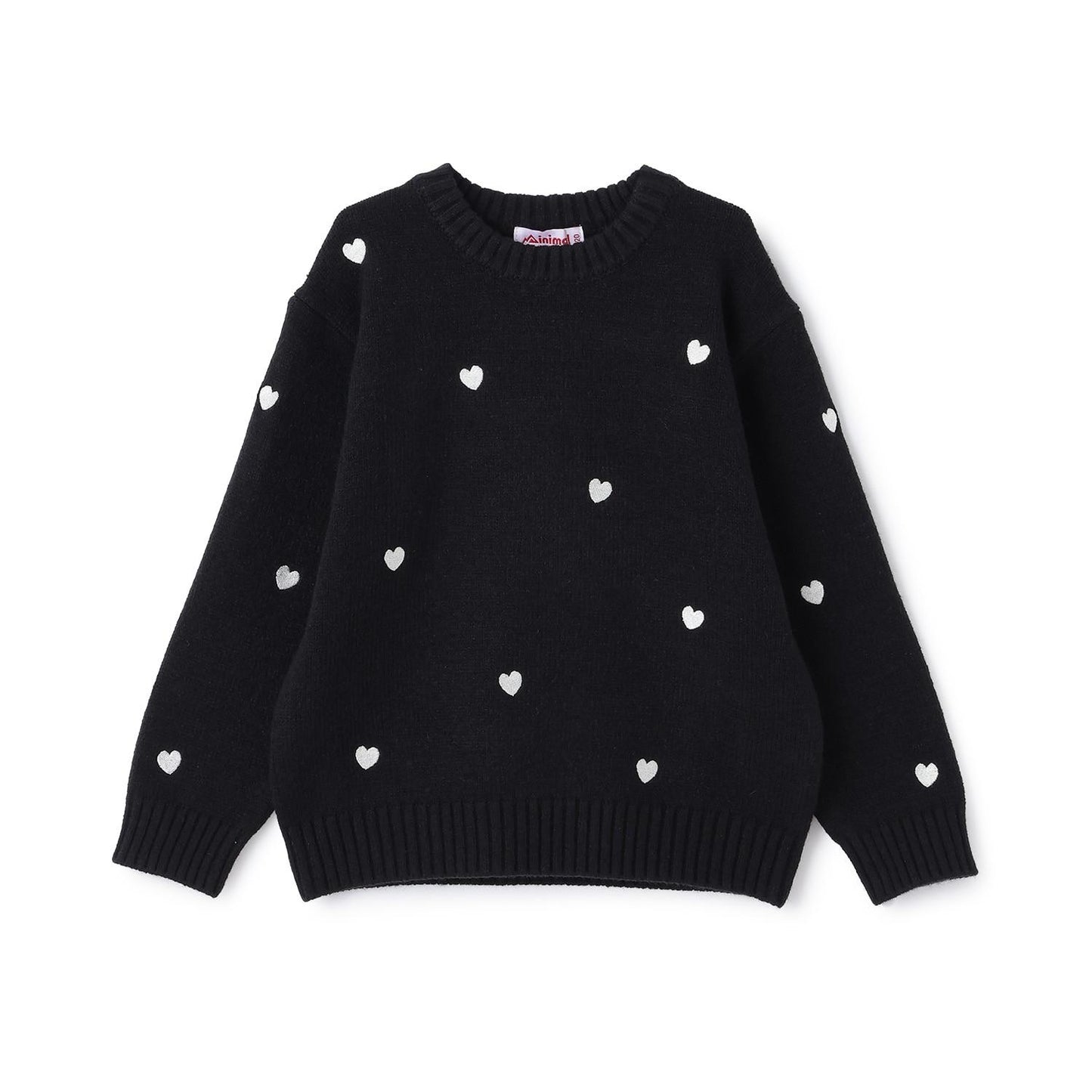 愛心刺繡針織衫