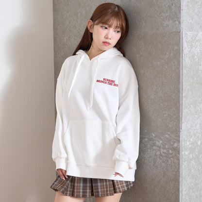 【秒可愛上衣】【LTXC】立體愛心寬鬆連帽衛衣