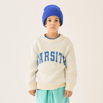 【可機洗】標誌針織衫