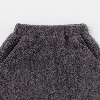 羊羔絨半身裙