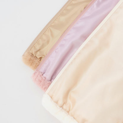 仿皮草飛行夾克