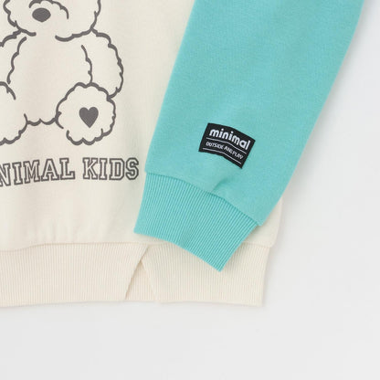 熊系列加絨套頭衫