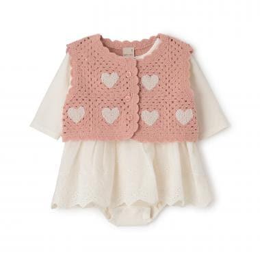 【リンク】鉤針背心連體衣