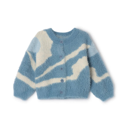 【リンク】長絨針織圖案開衫