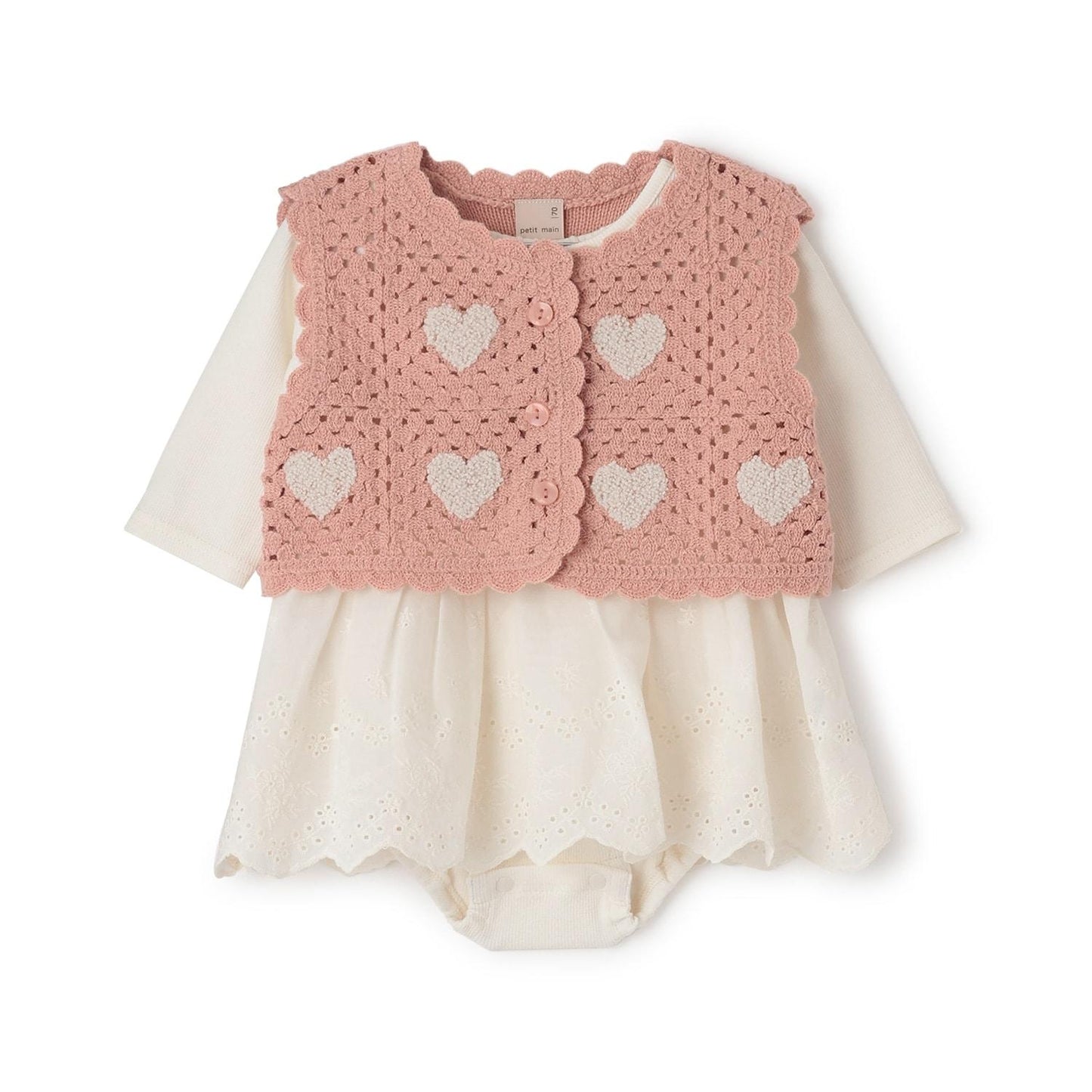 【リンク】鉤針背心連體衣