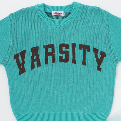 【可機洗】標誌針織衫