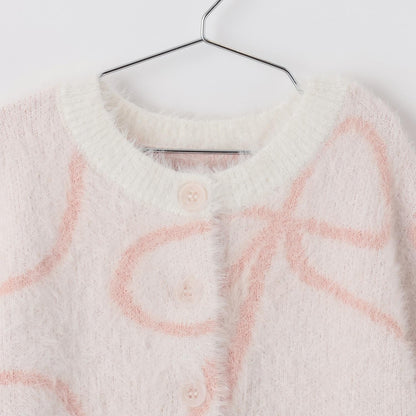 【リンク】長絨針織圖案開衫