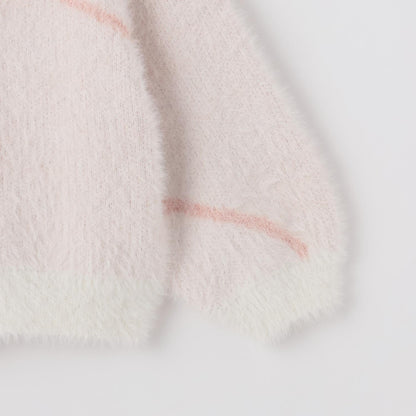 【リンク】長絨針織圖案開衫