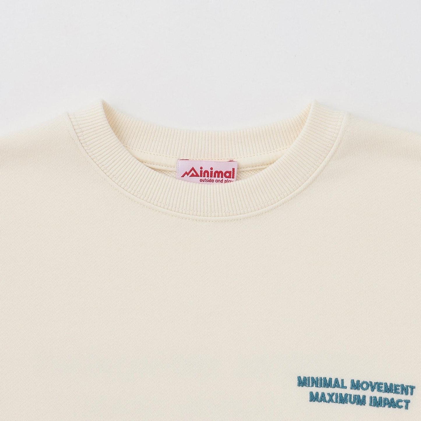 假兩件袖層疊設計衛衣