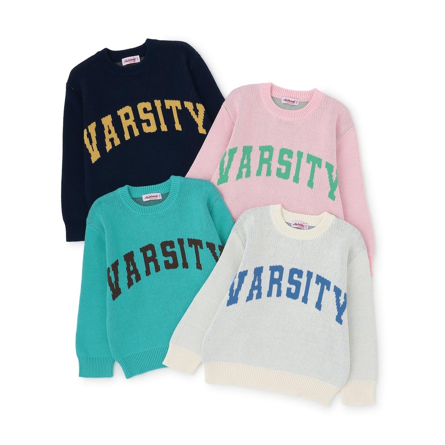 【可機洗】標誌針織衫