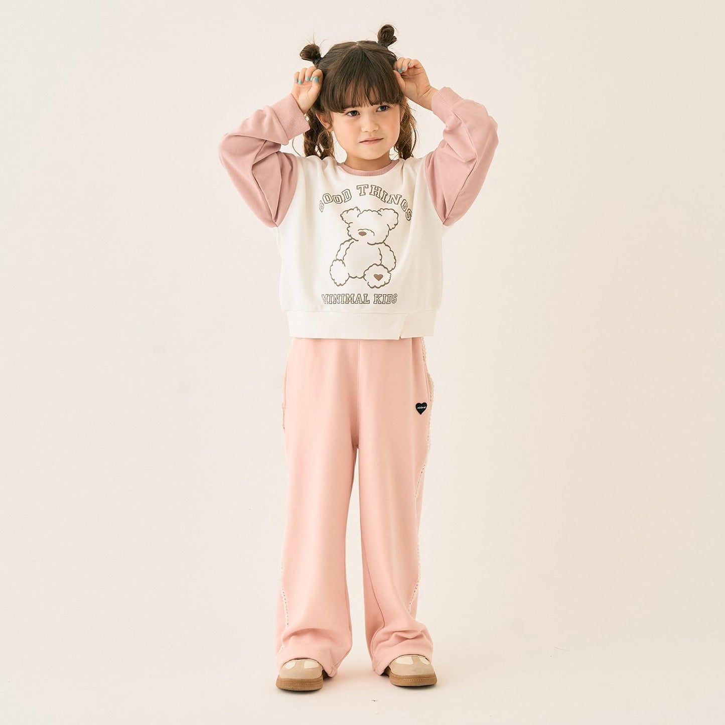 熊系列加絨套頭衫